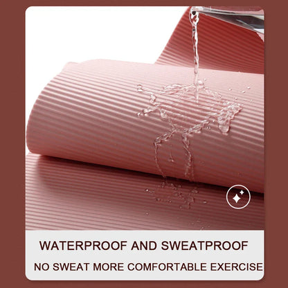 Thick Non-Slip Yoga Mat for Home Fitness