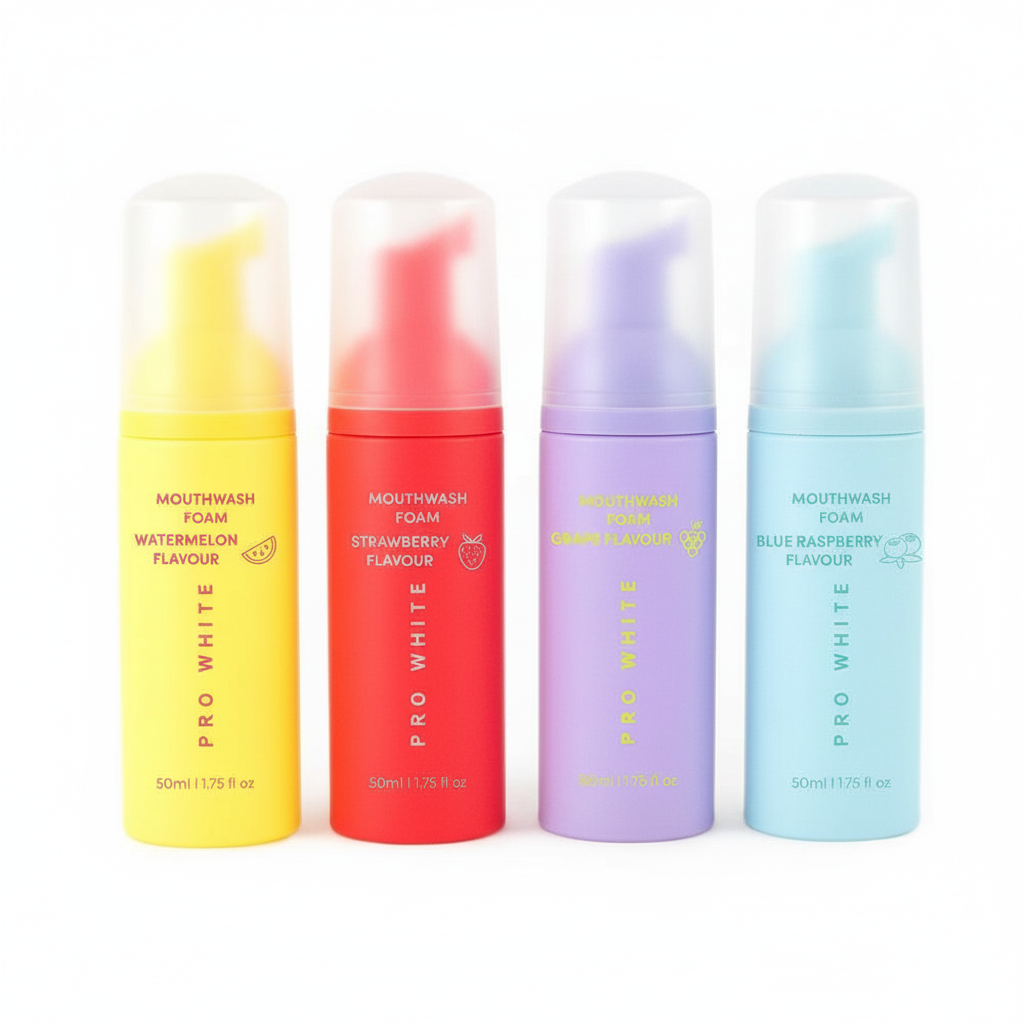 Flavoured Mouthwash Foam